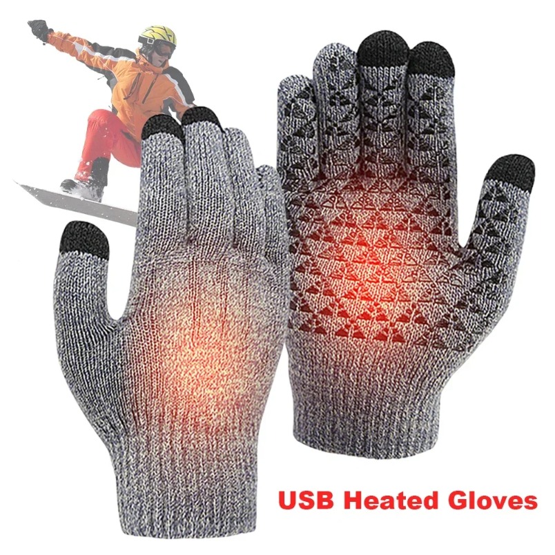 Thermal Gloves USB Heated 5V T - Touch Screen Gloves ulasan dan harga