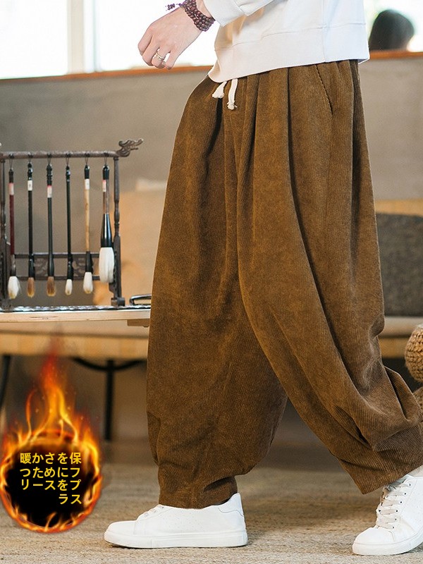 Men's Corduroy Pants Thiened L - Corduroy Pant Warm ulasan dan harga