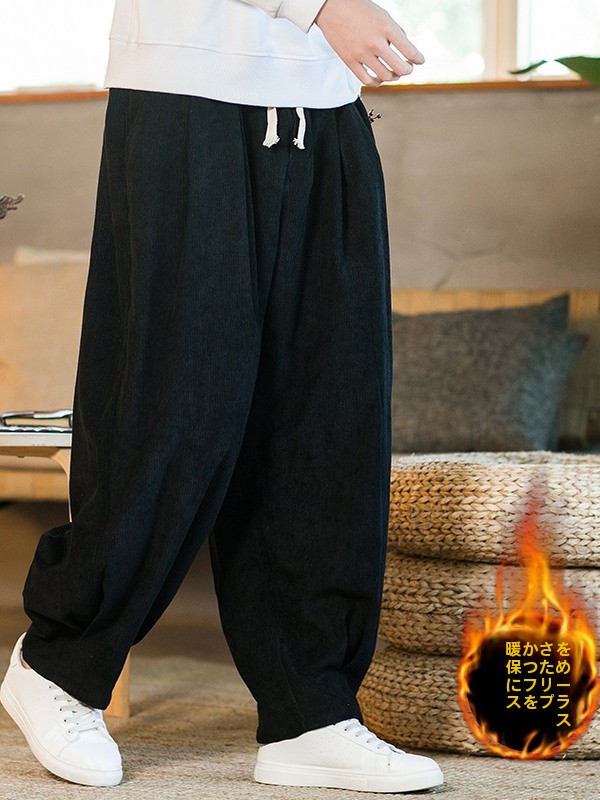 Men's Corduroy Pants Thiened L - Corduroy Pant Warm ulasan dan harga