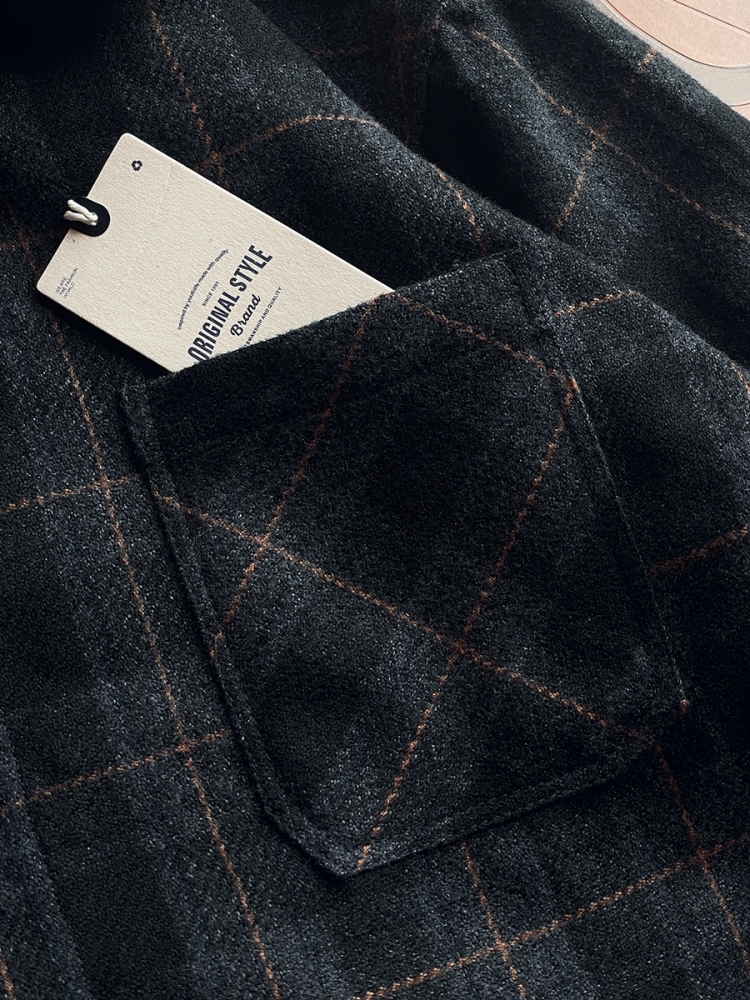 Mens Flannel Shirts American V - Flannel Shirt Lined ulasan dan harga