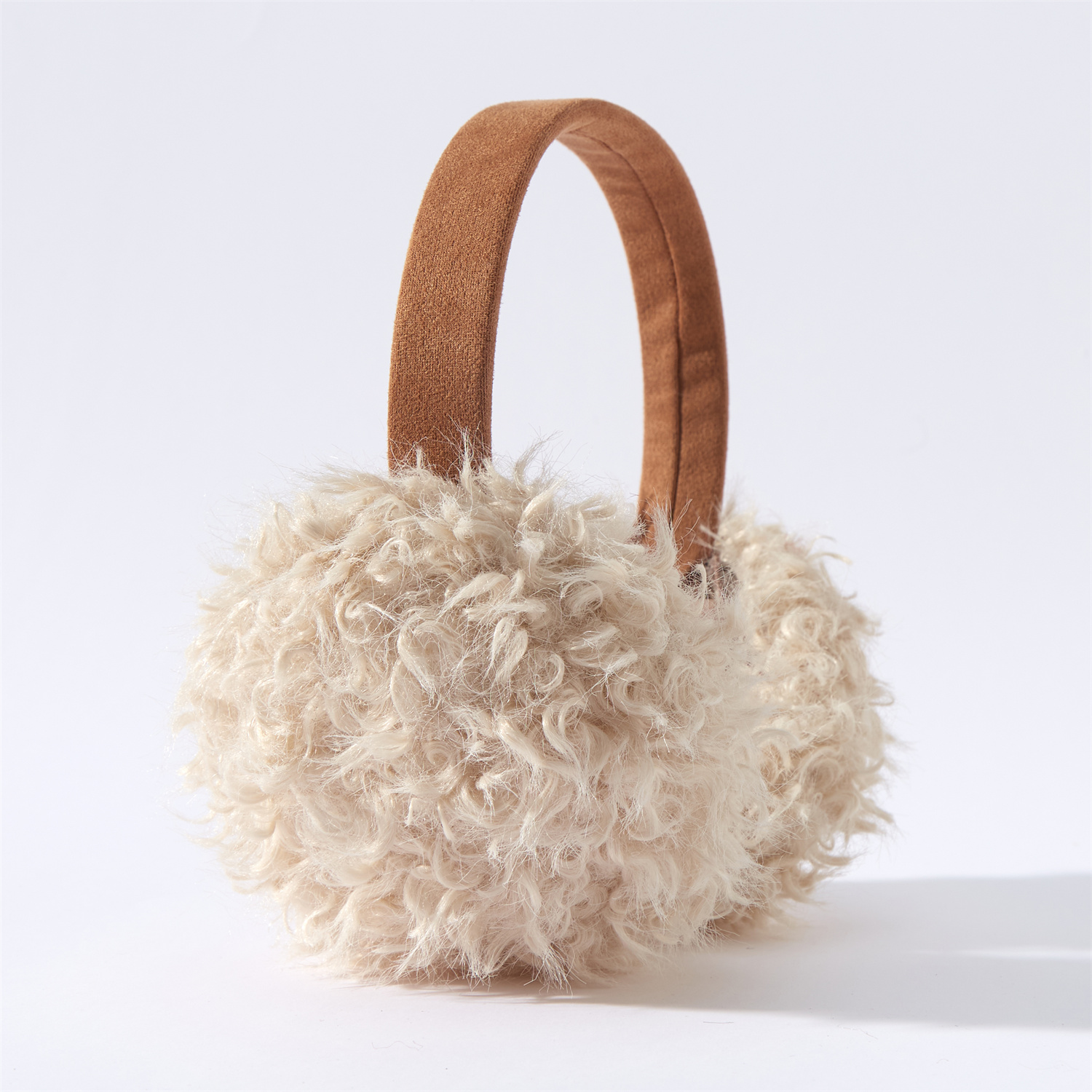 Anjj New Curly Plush Earmuffs  - Earmuffs Foldable ulasan dan harga