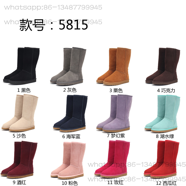 High snow boots women's leathe - Waterproof Winter Boot ulasan dan harga