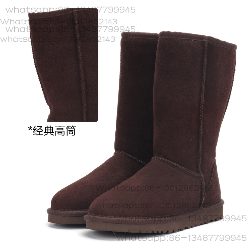 High snow boots women's leathe - Waterproof Winter Boot ulasan dan harga