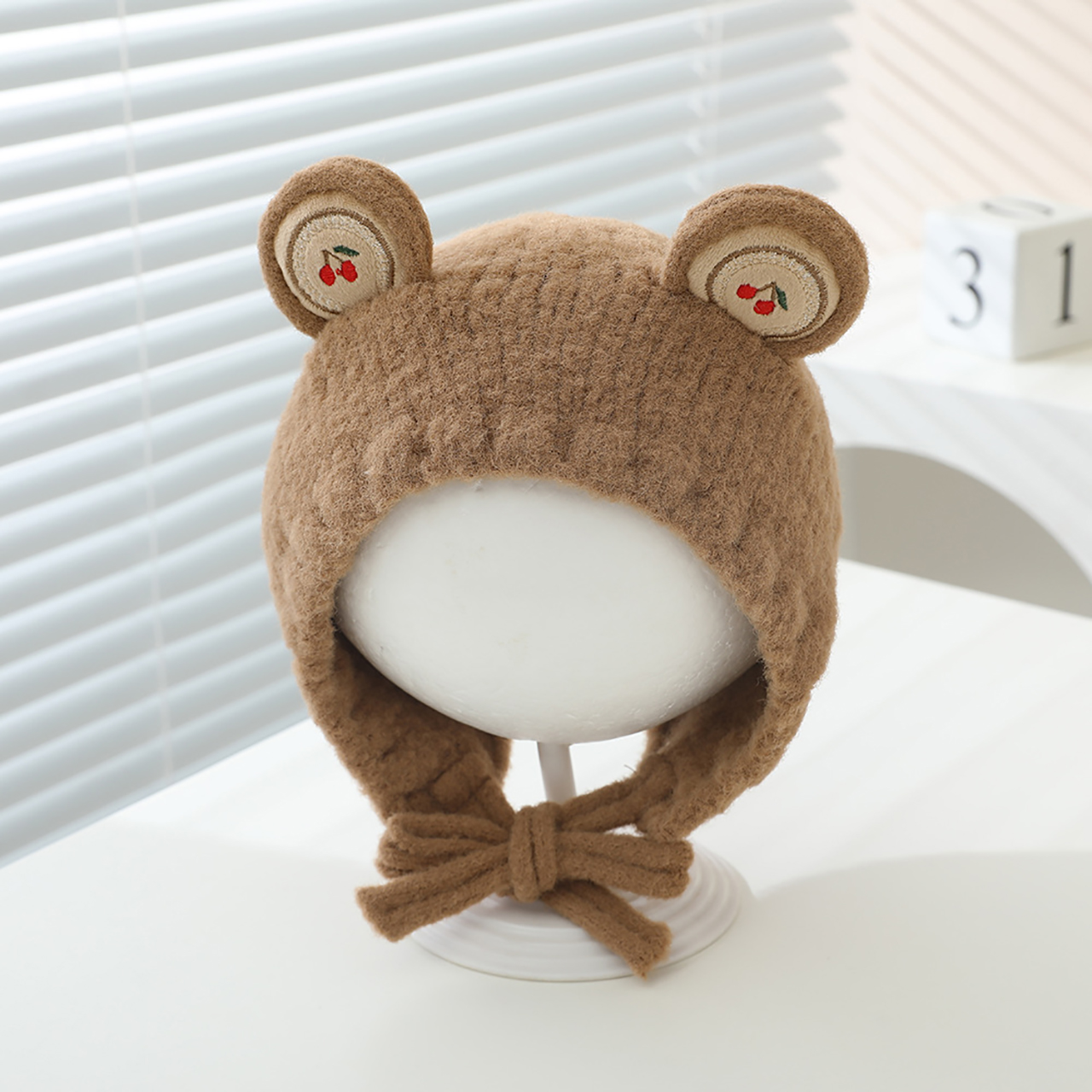 Autumn Winter Baby Knitted Hat - Knit Beanie Hat Warm ulasan dan harga