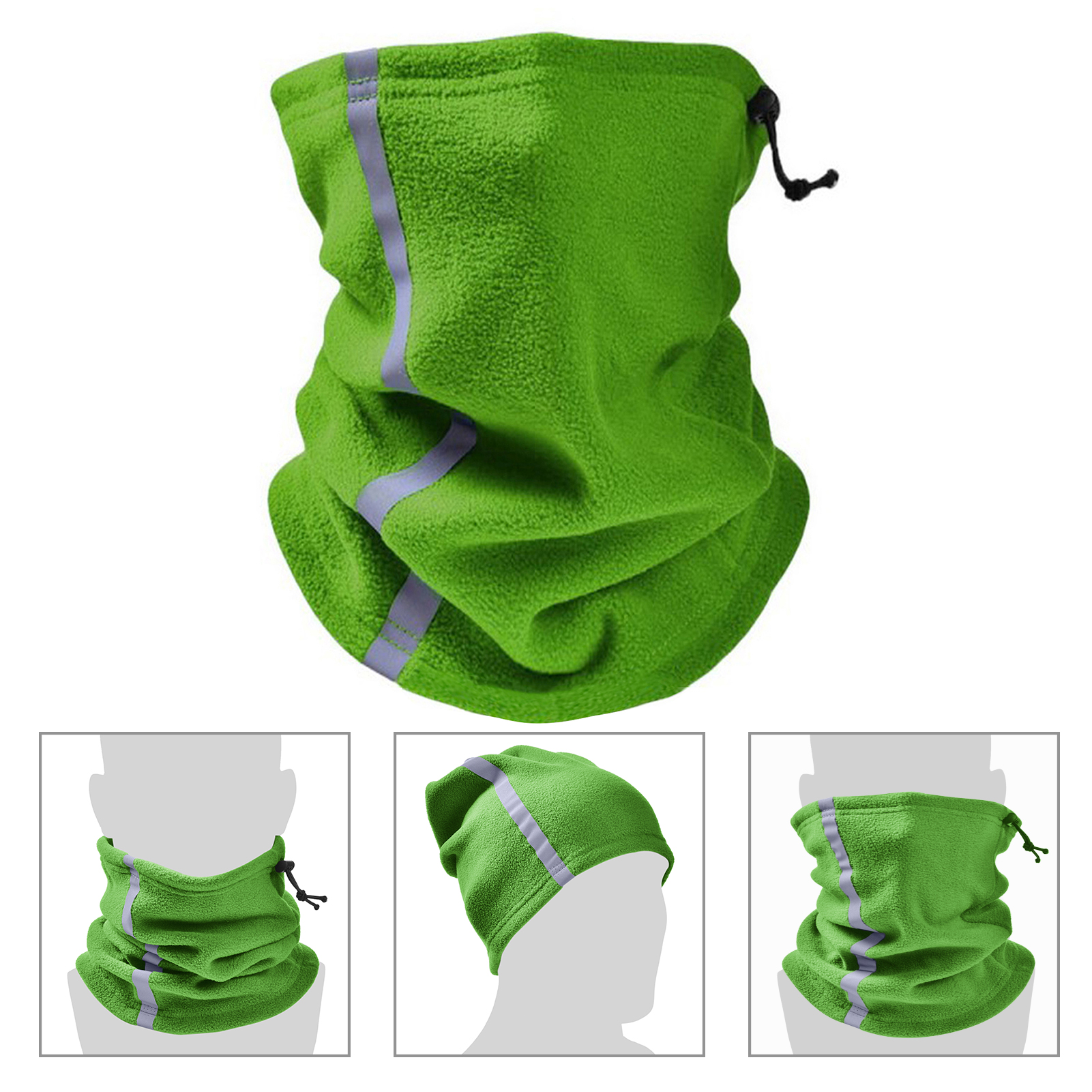 Winter Fleece Neck Warmer Refl - Neck Gaiter Fleece ulasan dan harga