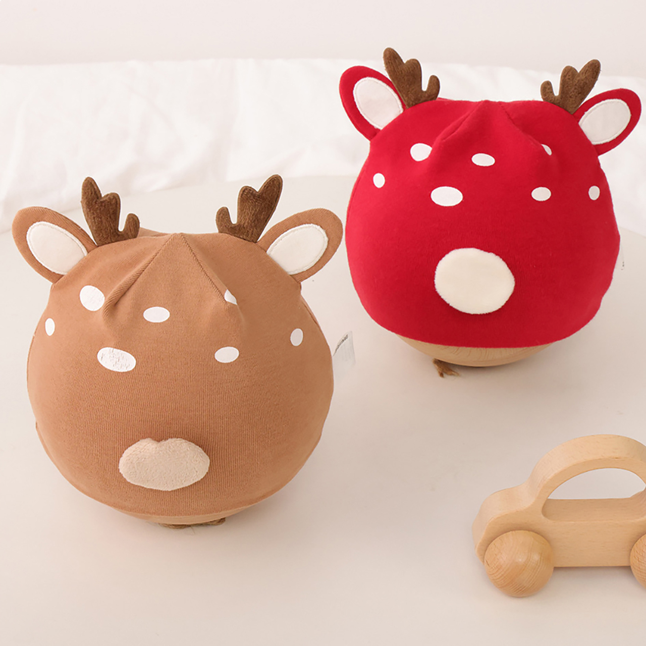 Cute Little Deer Baby Fetal Ha - Knit Beanie Hat Warm ulasan dan harga