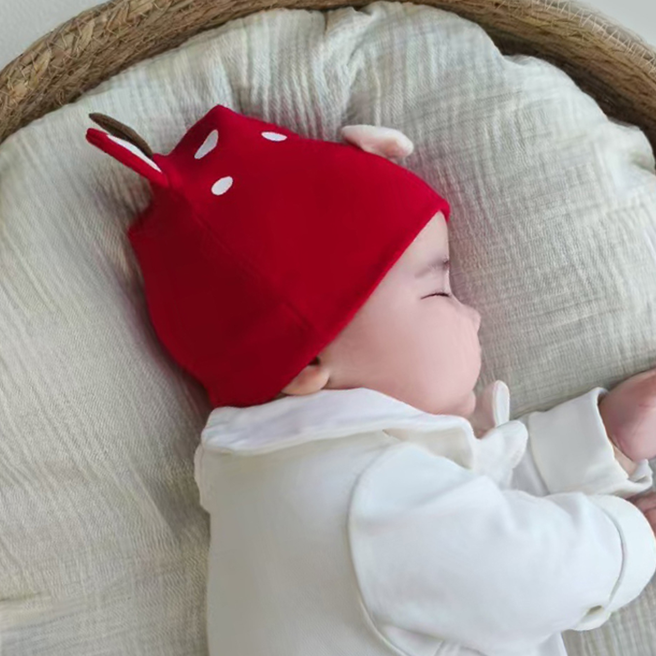 Cute Little Deer Baby Fetal Ha - Knit Beanie Hat Warm ulasan dan harga