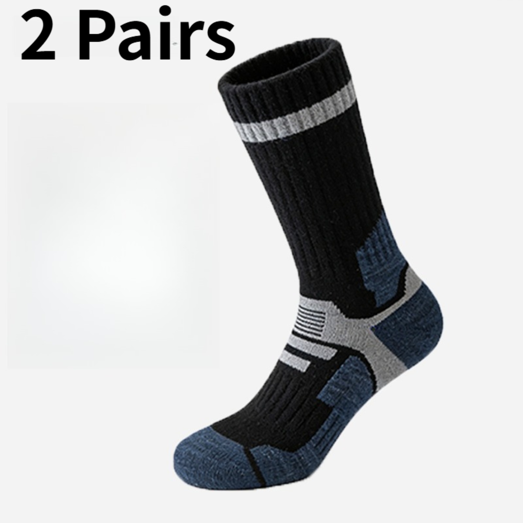 1/2Pairs Men Merino Wool Socks - Thermal Sock Wool ulasan dan harga