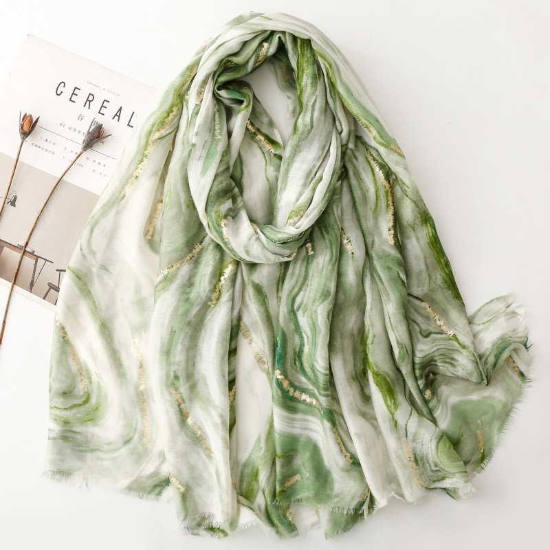 2025 Winter Geometric Paisley  - Shawl Wrap Winter ulasan dan harga