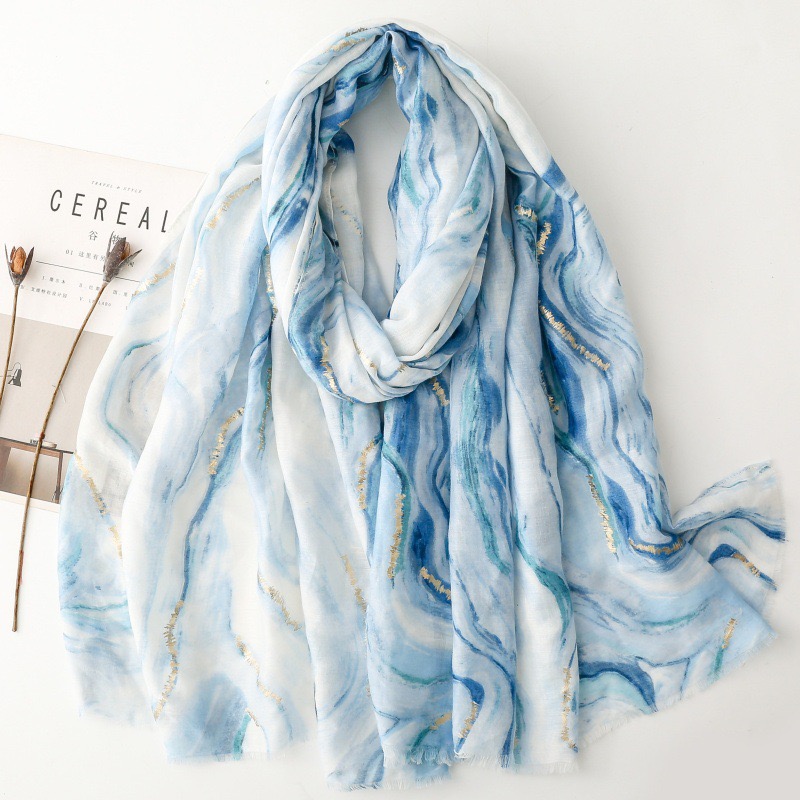 2025 Winter Geometric Paisley  - Shawl Wrap Winter ulasan dan harga