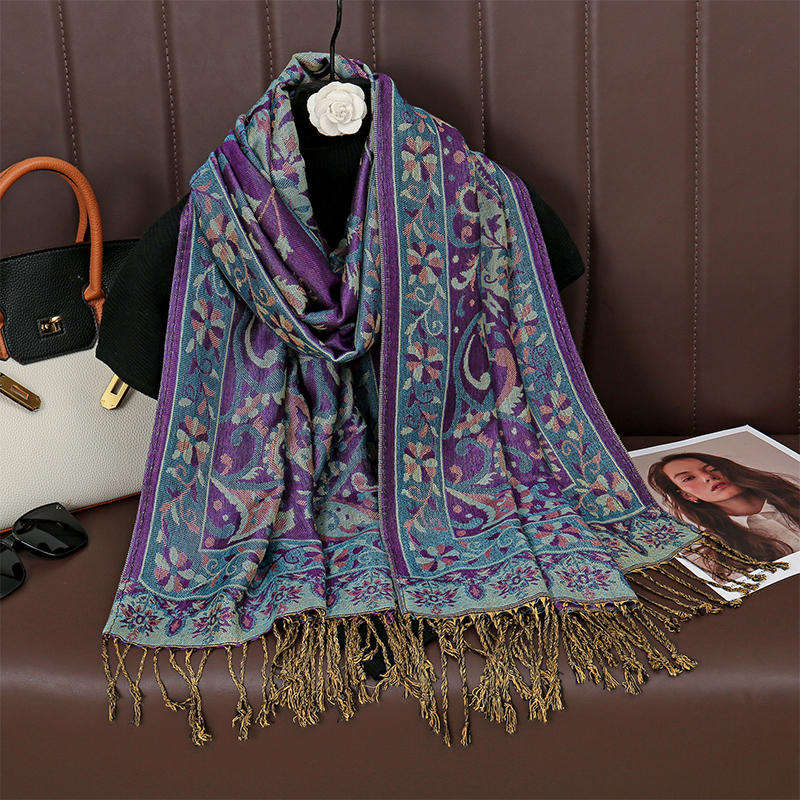 Ethnic Style Outdoor Women Ret - Cashmere Pashmina Wrap ulasan dan harga
