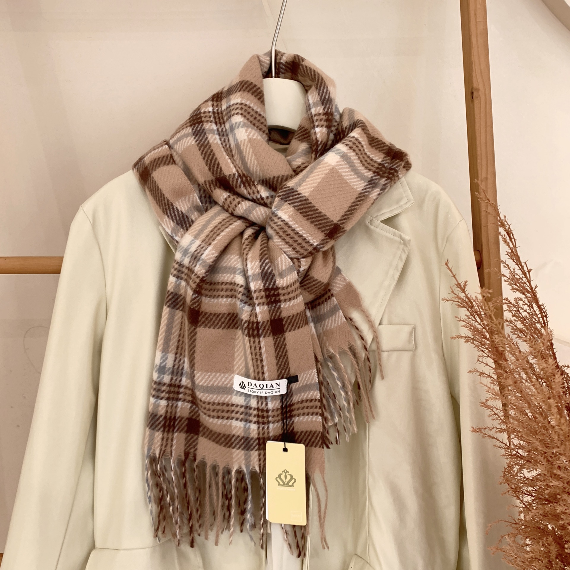 New 50 Colors Winter Scarf Wom - Cashmere Pashmina Wrap ulasan dan harga